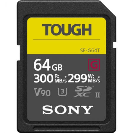 Sony 64GB SF-G Tough Series UHS-II SDXC